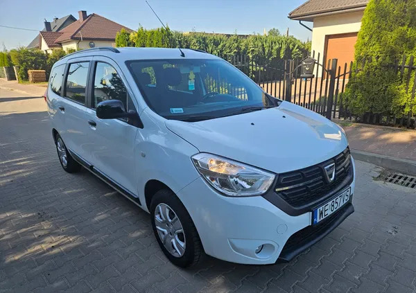 mazowieckie Dacia Lodgy cena 43500 przebieg: 115416, rok produkcji 2018 z Lesko